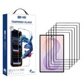 XDcase 5 PCS/Pack Silk Screen Printed HD Tempered Glass Film