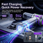 SUITU ST-6711A Plus Brushless Motor Handheld Blow Suction Combo Car Vacuum Cleaner — view 13