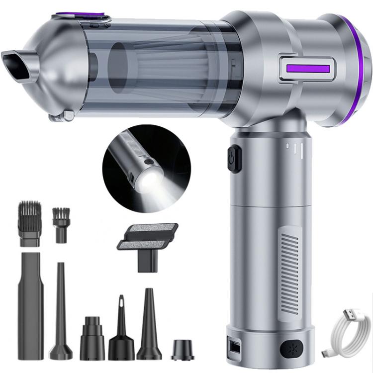 SUITU ST-6710A Plus Brushless Motor Handheld Blow Suction Combo Car Vacuum Cleaner with Inflator