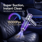 SUITU ST-6710A Plus Brushless Motor Handheld Blow Suction Combo Car Vacuum Cleaner with Inflator — view 8