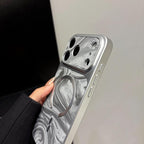 Water Ripple PC Magnetic Vegan Leather Phone Case