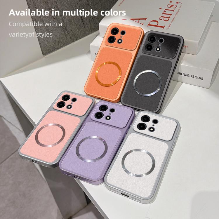 Lambskin Series Magnetic Skin Feel Phone Case