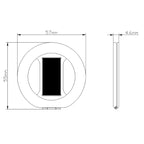 CAS-006 Magnetic Foldable Single Finger Ring Phone Holder