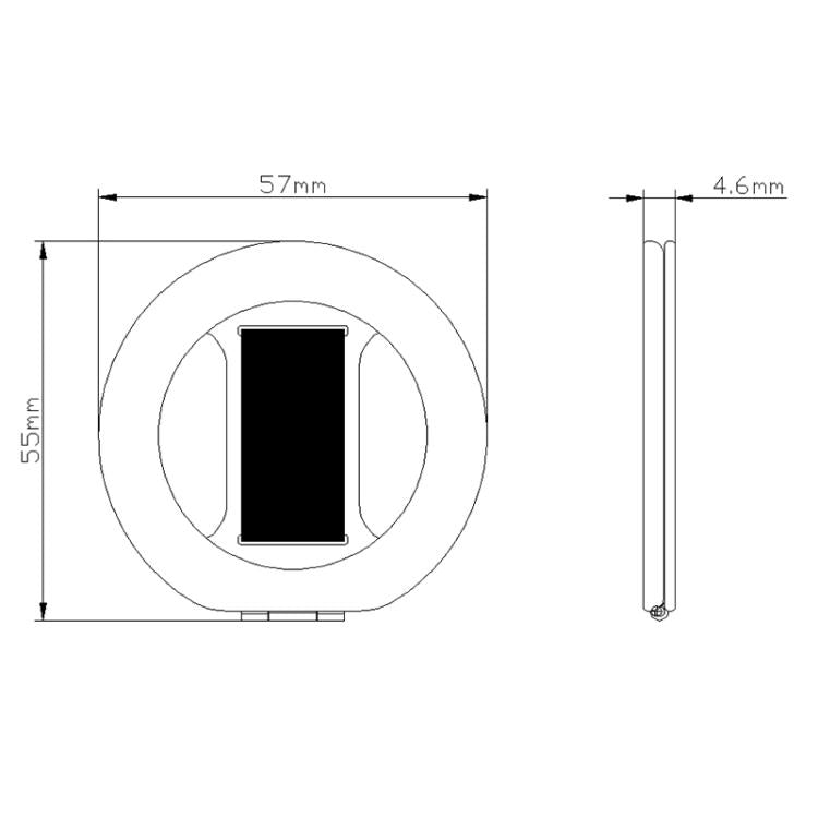 CAS-006 Magnetic Foldable Single Finger Ring Phone Holder