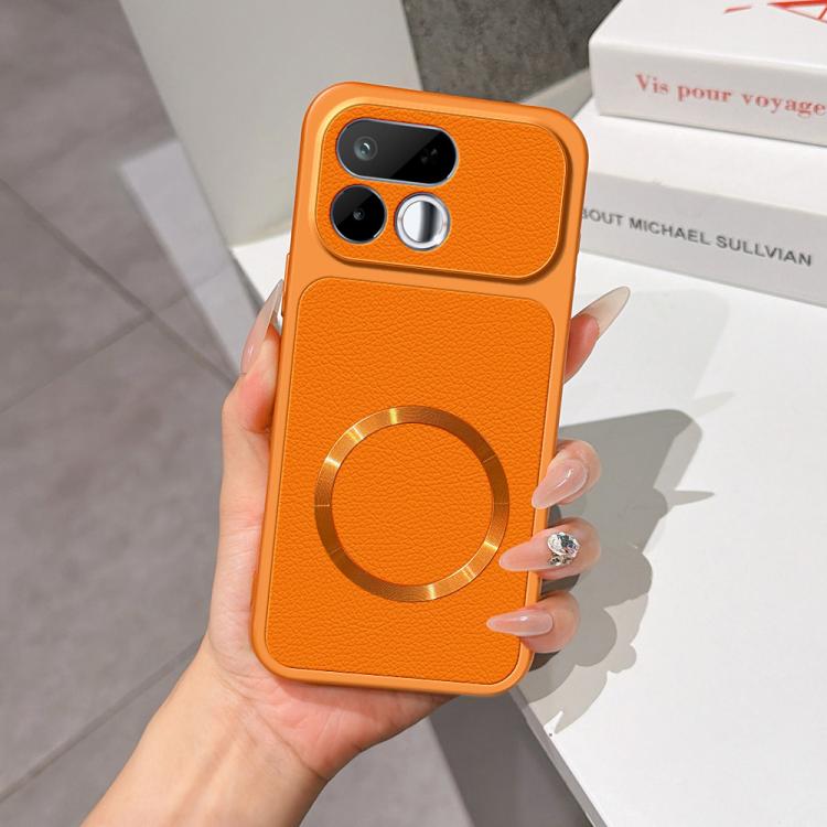 Lambskin Series Magnetic Skin Feel Phone Case