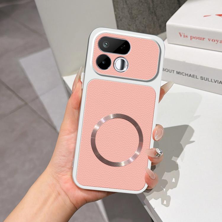 Lambskin Series Magnetic Skin Feel Phone Case — For Realme 14 Pro+