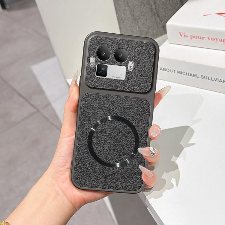 Lambskin Series Magnetic Skin Feel Phone Case — Purple