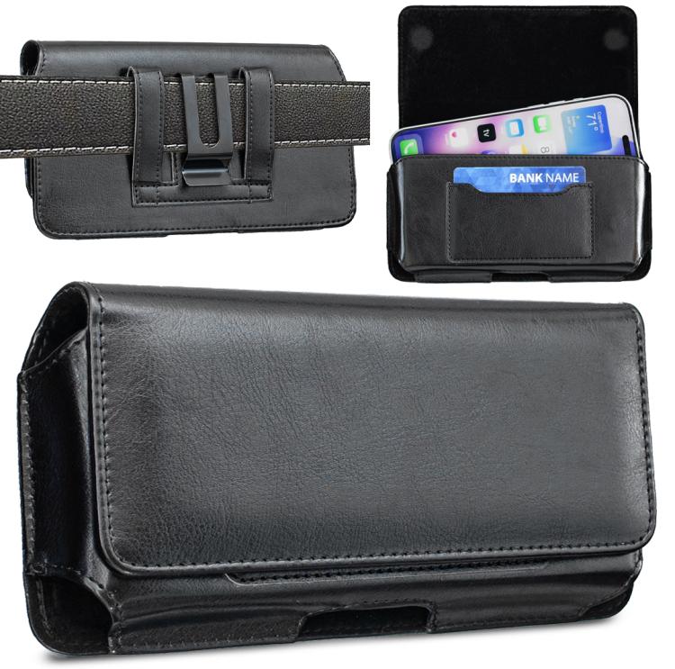 BFB17 Horizontal Vegan Leather Phone Waist Bag — view 12