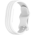 xDfind Integrated Solid Color Butterfly Buckle Silicone Watch Band