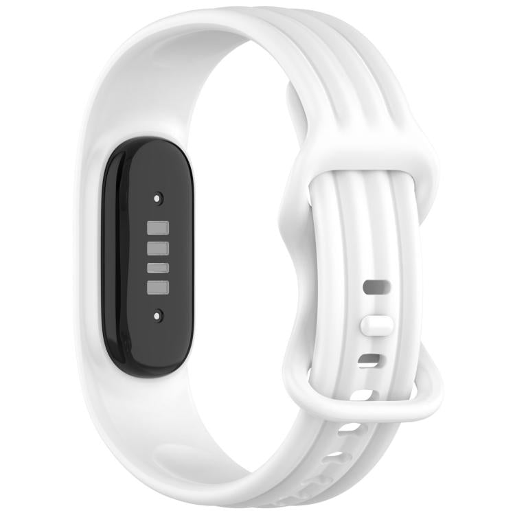 xDfind Integrated Solid Color Butterfly Buckle Silicone Watch Band