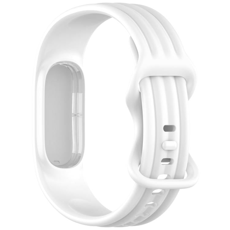 xDfind Integrated Solid Color Butterfly Buckle Silicone Watch Band