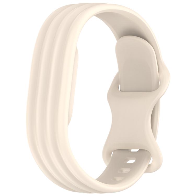 xDfind Integrated Solid Color Butterfly Buckle Silicone Watch Band