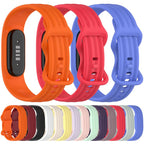 xDfind Integrated Solid Color Butterfly Buckle Silicone Watch Band