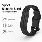 xDfind Integrated Solid Color Butterfly Buckle Silicone Watch Band