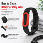 xDfind Integrated Color Blocked Silicone Watch Band