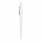 10 PCS/Pack Retractable Minimalist White Ballpoint Pen — 0.7mm Bullet Tip