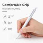10 PCS/Pack Retractable Minimalist White Ballpoint Pen — view 4
