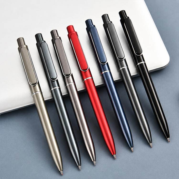 10 PCS/Pack Retractable 0.5mm Bullet Tip Signature Gel Pen