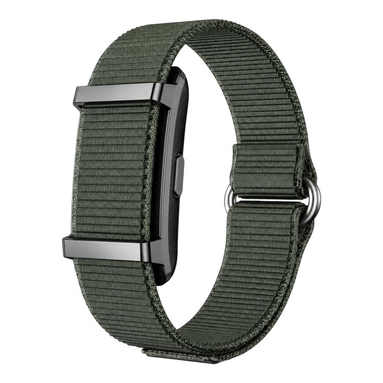 xDfind 20mm Woven Nylon Hook and Loop Fastener Watch Band