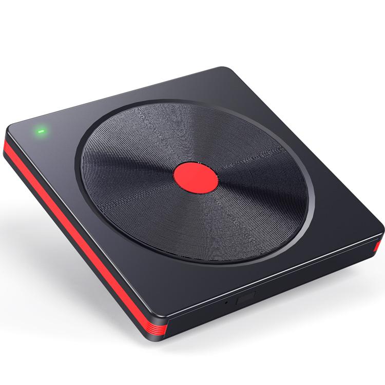 CD Burner External Optical Drive for Laptops — 5-in-1 CD Pattern