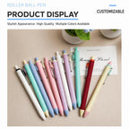 5 PCS/Pack 0.5mm Bullet Tip Colorful Retractable Pocket Ballpoint Pen