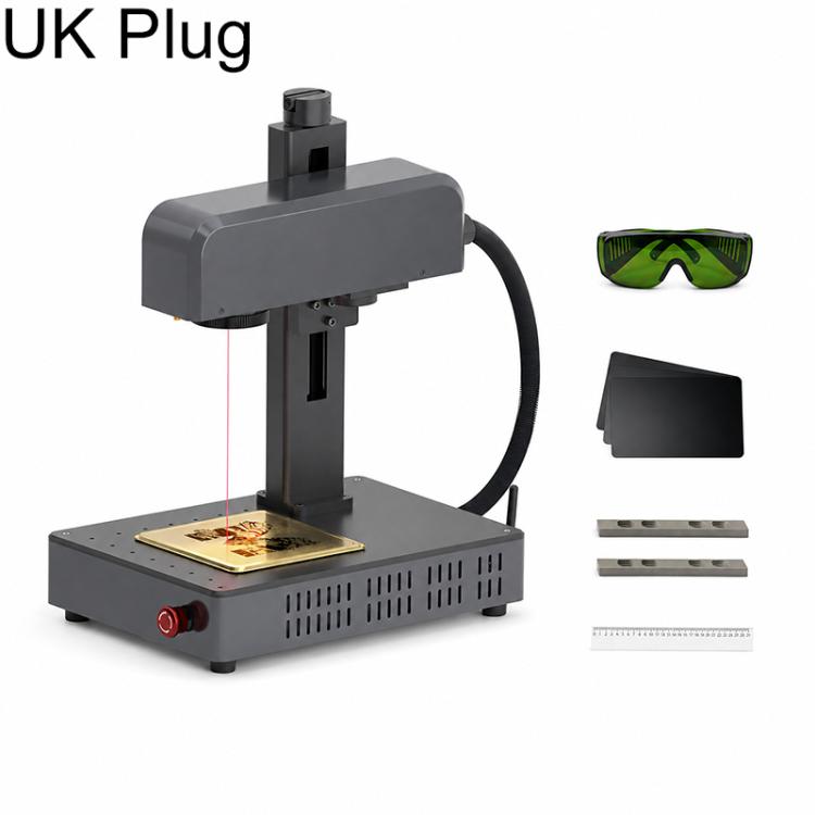 DAJA M1 Ultra Mini Fiber Laser Marking Machine 10W High-Power Fully Automatic Fiber Optic Engraving Machine