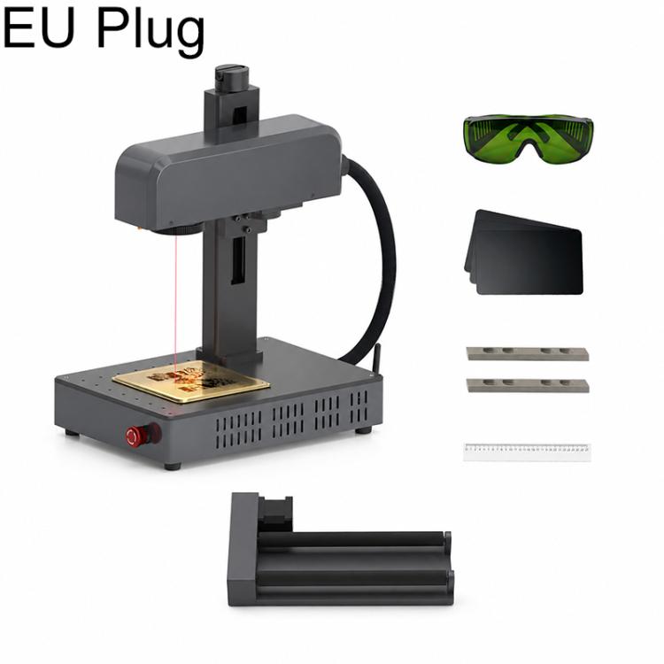 DAJA M1 Ultra Mini Fiber Laser Marking Machine 10W High-Power Fully Automatic Fiber Optic Engraving Machine