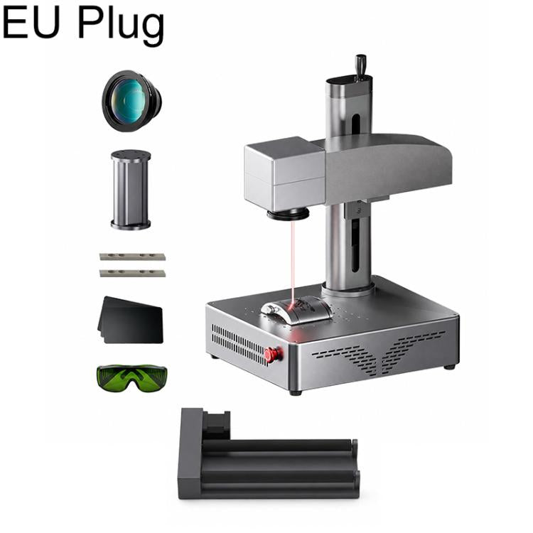 DAJA S4Pro High-Power Fiber Laser Marking Machine Small Fully Automatic Fiber Optic Metal Engraving Machine