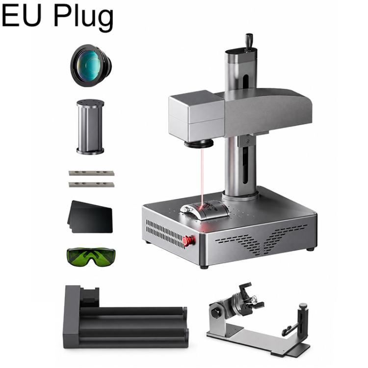 DAJA S4Pro High-Power Fiber Laser Marking Machine Small Fully Automatic Fiber Optic Metal Engraving Machine