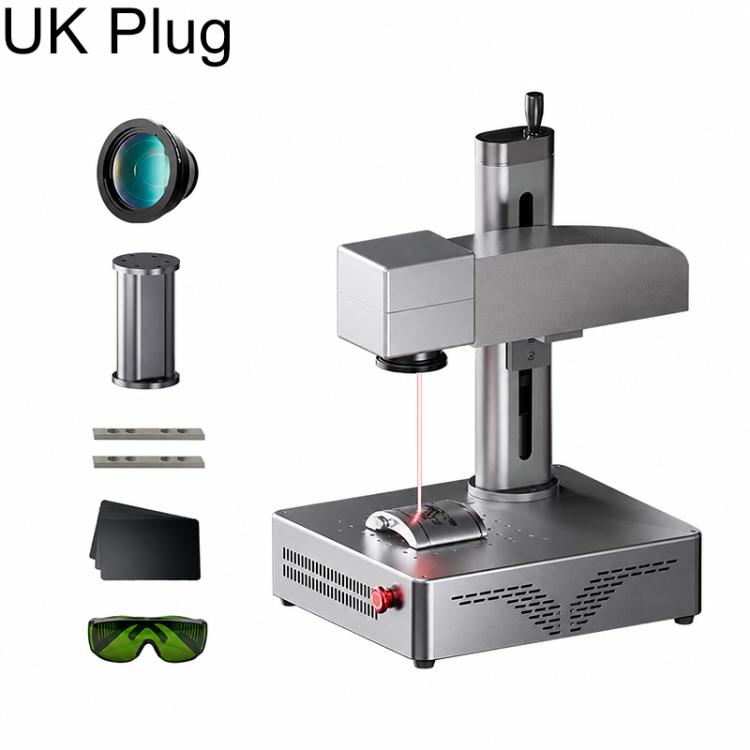 DAJA S4Pro High-Power Fiber Laser Marking Machine Small Fully Automatic Fiber Optic Metal Engraving Machine