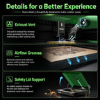 DAJA A8 20W Enclosed Laser Engraving Machine