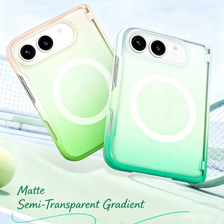 Macaron Gradient Magnetic PC Foldable Phone Case