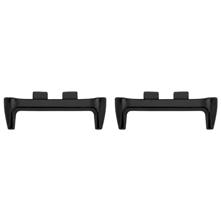 For Honor Band 11 / Band 11 Pro xDfind 1 Pair Stainless Steel Watch Band Connector — Black