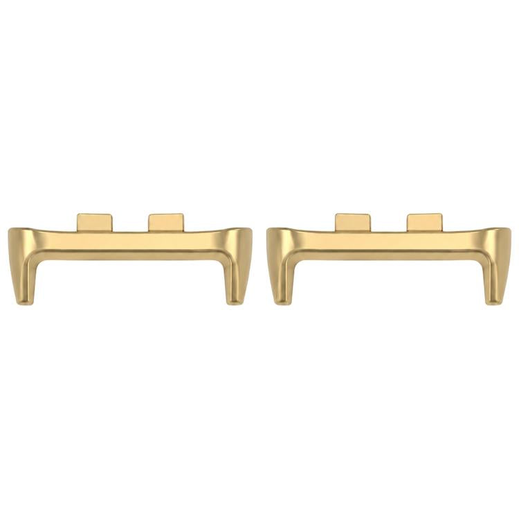 For Honor Band 11 / Band 11 Pro xDfind 1 Pair Stainless Steel Watch Band Connector — Gold