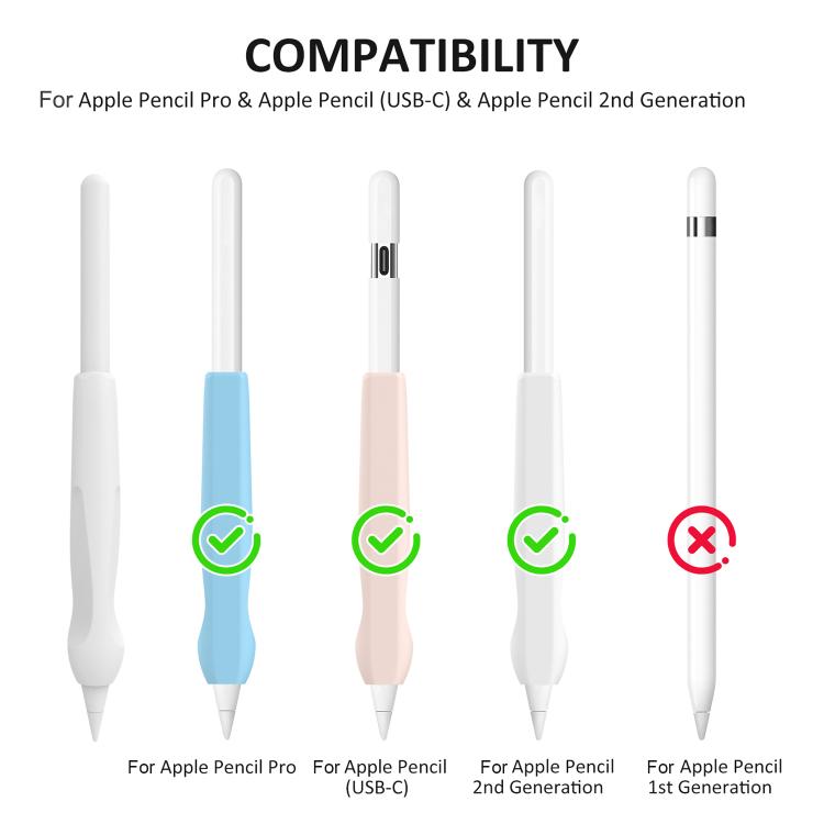 DUX DUCIS Stoyobe AP-III Series Solid Color Silicone Grip Holder — Light Blue