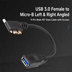 USB 3.0 Female to Micro-B Data Cable, Length: 0.2m — view 8