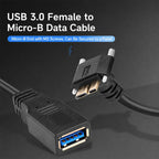 USB 3.0 Female to Micro-B Data Cable, Length: 0.2m — view 10