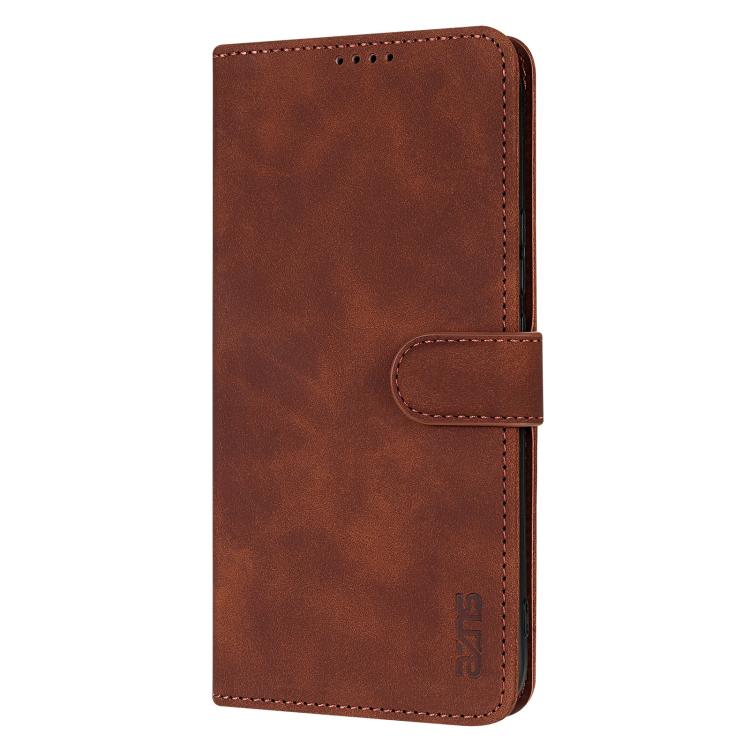 AZNS Skin Feel Calf Texture Flip Leather Phone Case
