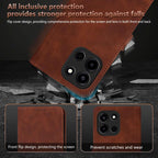 AZNS Skin Feel Calf Texture Flip Leather Phone Case