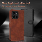 AZNS Skin Feel Calf Texture Flip Leather Phone Case