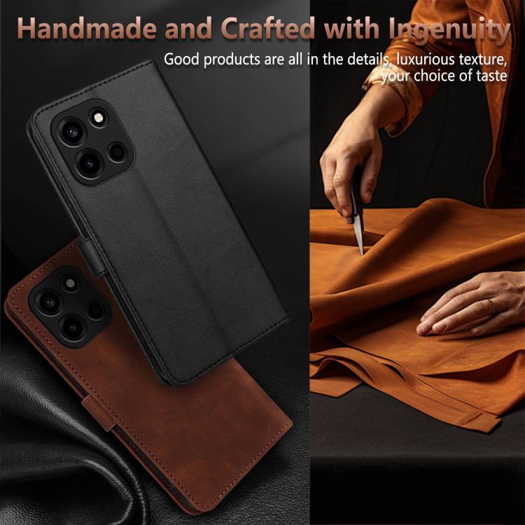 AZNS Skin Feel Calf Texture Flip Leather Phone Case