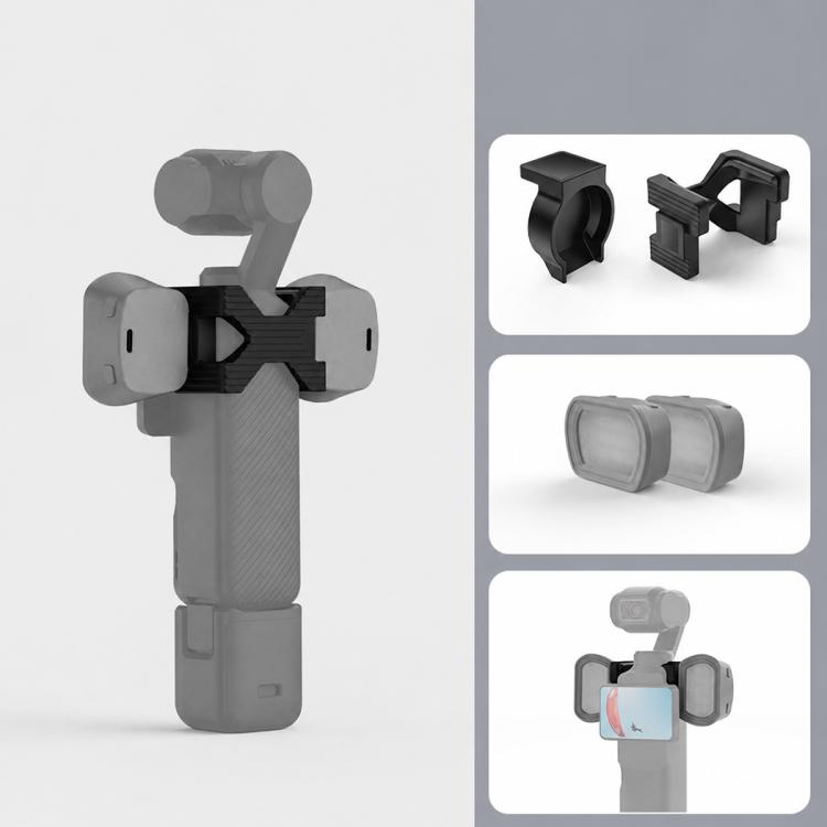 For DJI Osmo Pocket 3 NEEWER Fill Light Magnetic Holder Action Camera Portable Light — Single Light with Mount