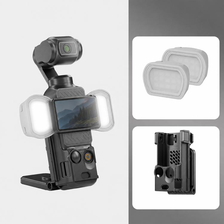 For DJI Osmo Pocket 3 NEEWER Fill Light Magnetic Holder Action Camera Portable Light — Fill Light Filter Kit
