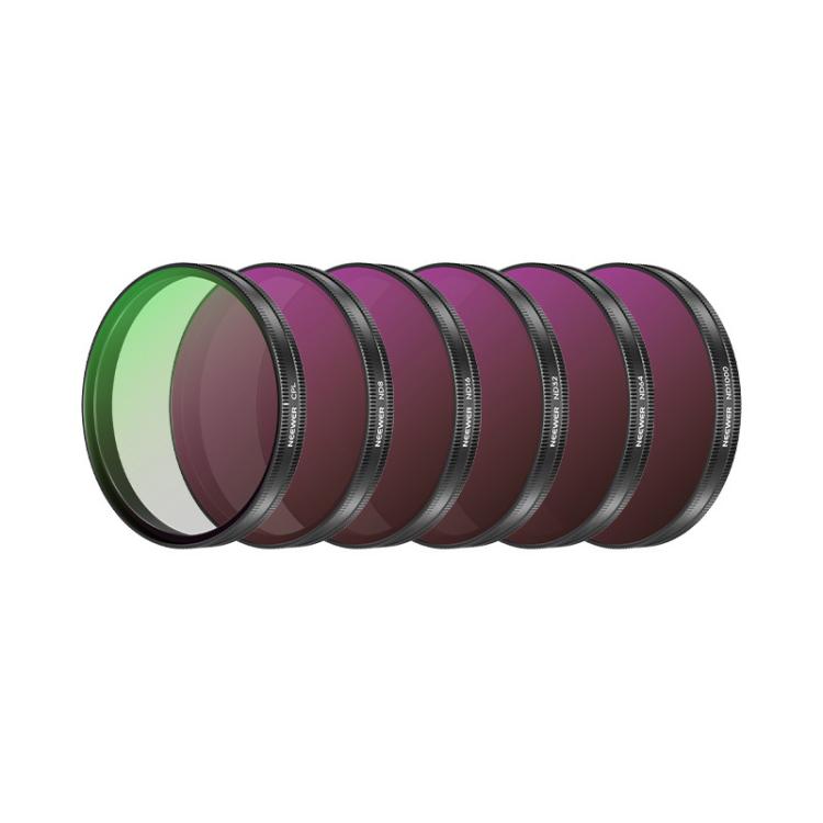 For DJI Osmo Action 6 / 5 Pro / 4 NEEWER Camera Lens Filter