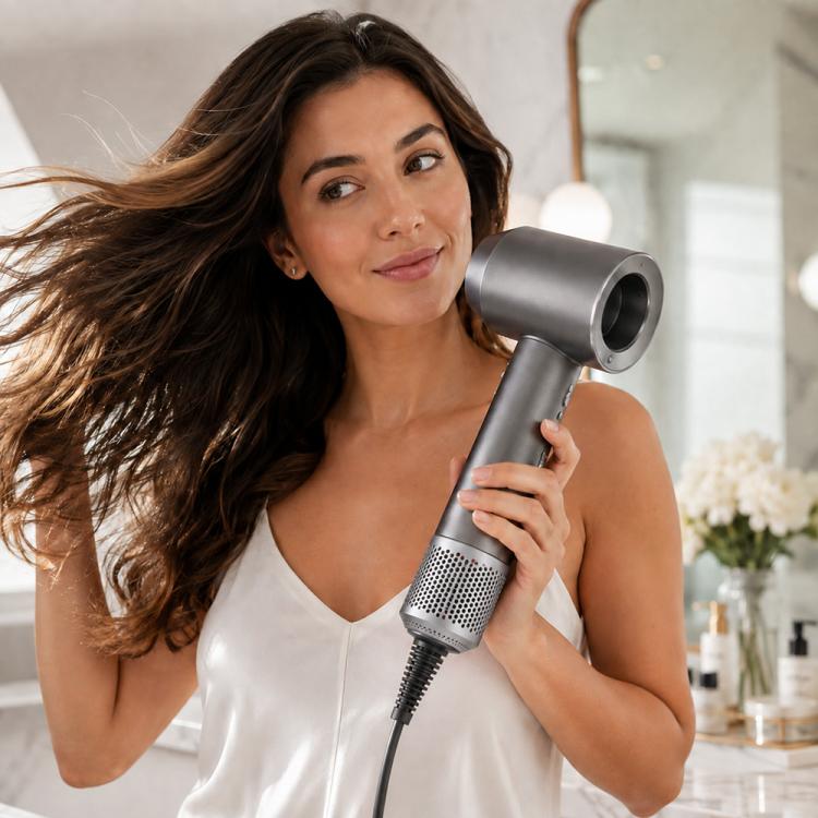 Dust Filter Mesh Cover For Dyson Hair Drier HD01 / HD03 / HD07 / HD08 / HD15 — Black