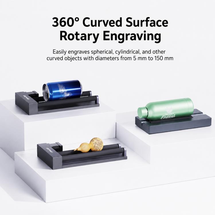 DAJA RT5 Rotation Axis For Laser Engraving Machine — view 2