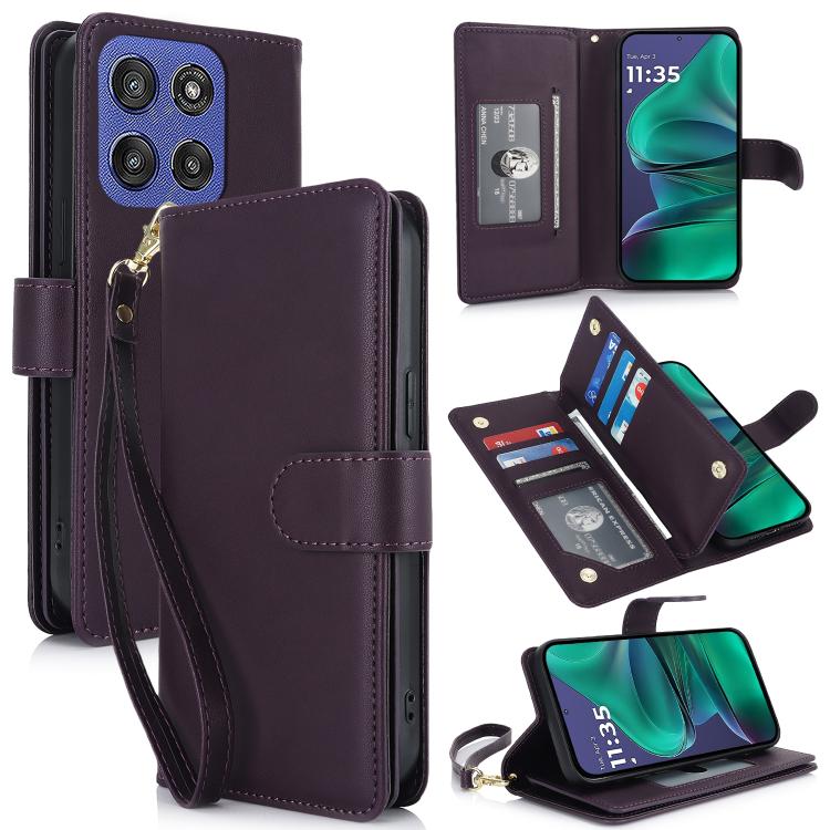 Multi-Card Wallet RFID Leather Phone Case