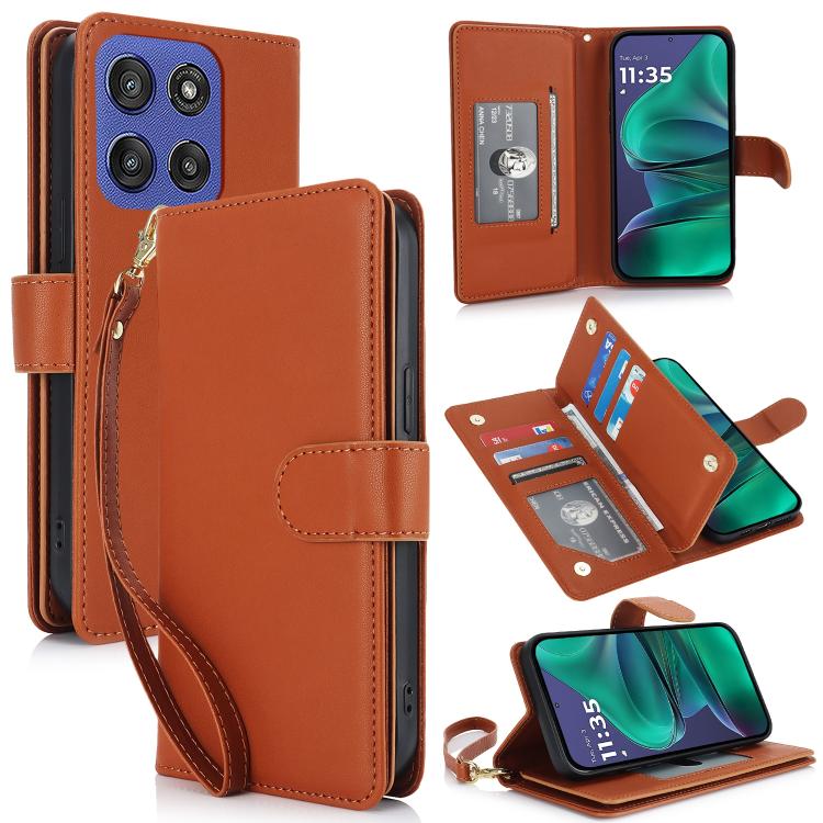 Multi-Card Wallet RFID Leather Phone Case