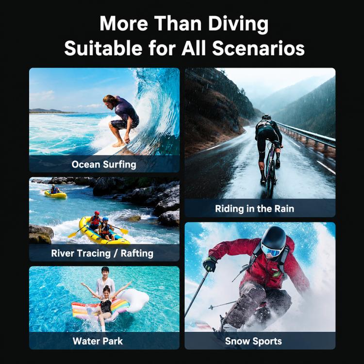 Waterproof Housing 60m Underwater Cameras Cover