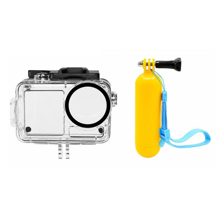 Waterproof Housing 60m Underwater Cameras Cover with Buoyancy Bar